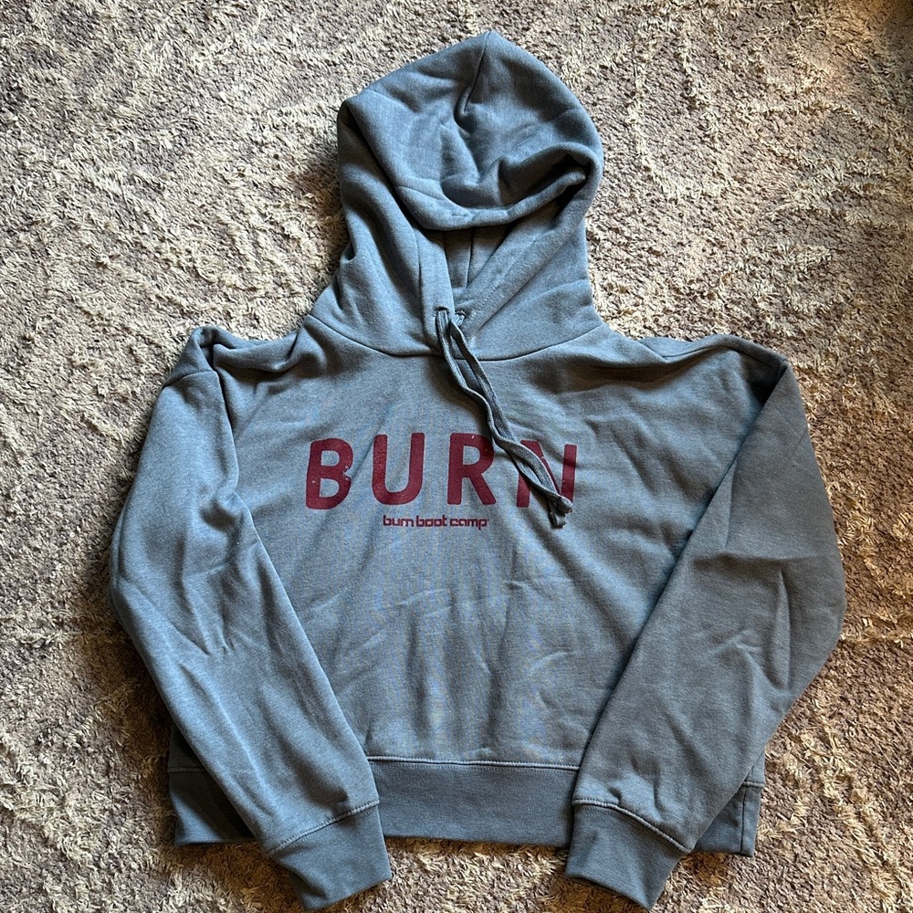 Burn Boot Camp Gray Hoodie